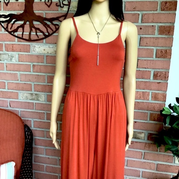 FINE STRETCH KNIT CAMI JUMPSUIT - Picture 4 of 8